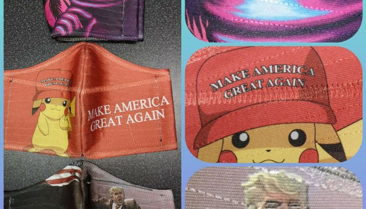 NEW-MAGA Donald Trump Face Conceal Reusable MAKE AMERICA GREAT AGAIN Adjustable