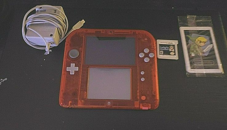 Puny Edition Crystal Red 2DS With Sport (No Stylus)