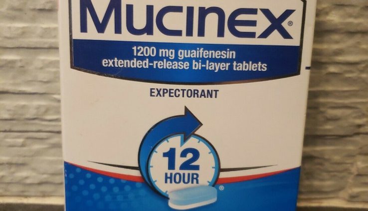 Mucinex 12 Hour – Maximum Strength Expectorant 1200 mg (28 Tablets)EXP 07/2020