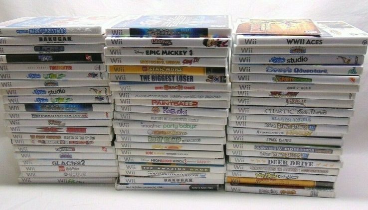 Nintendo Wii Games (Take grasp of From Menu)