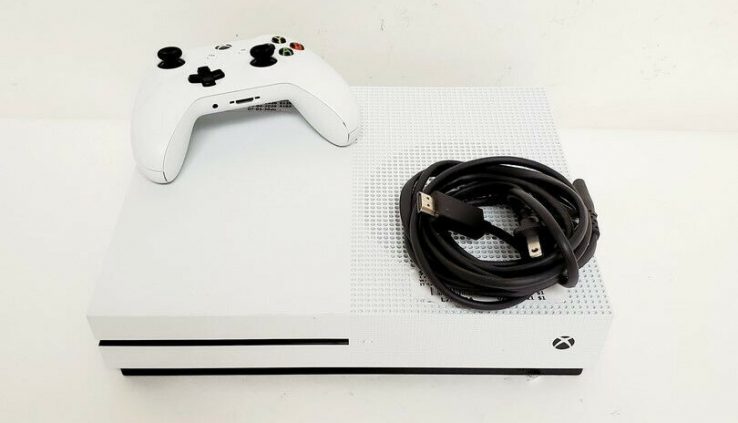 Microsoft Xbox One S 1681 500GB White Video Game Consoles 08/L73198A