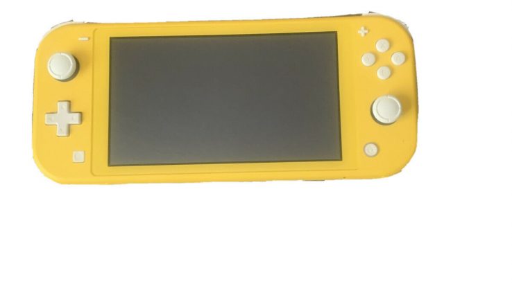 yellow nintendo switch
