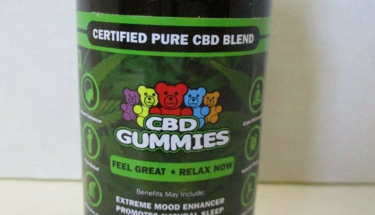 CBD  Gummies,25 Gummies Per Bottle, Fleet, Free Shipping