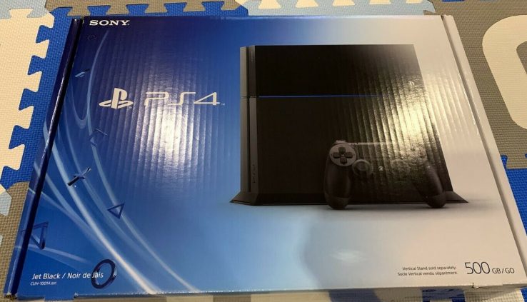 Sony PlayStation 4 1TB Console – Jet Unlit