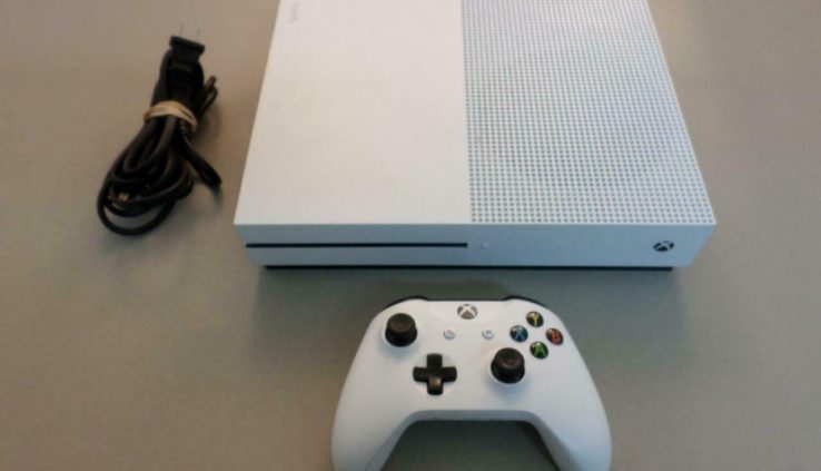 Microsoft Xbox One S 1TB White Gaming Console, 1681
