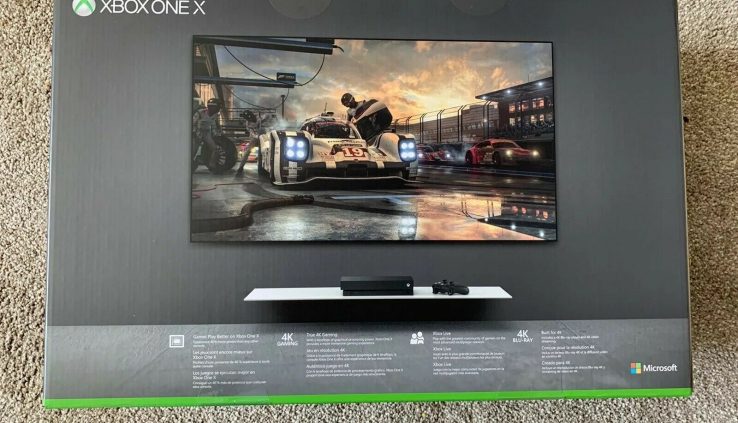 Microsoft Xbox One X 1TB Unlit Console NEW Unopened Box