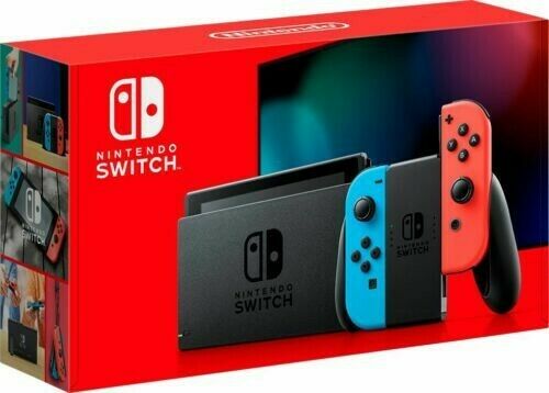 Nintendo Swap 32GB Console w/ Blue+Crimson JoyCons *BRAND NEW IN BOX, SHIPS TODAY*