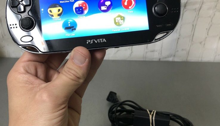 Sony PlayStation Vita Handheld Machine – Murky (22031) W/ Charger