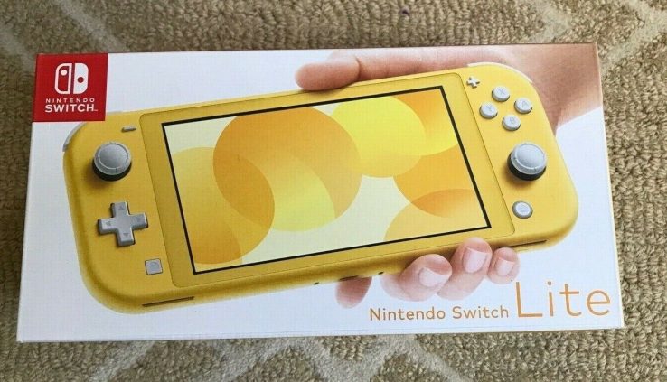 Nintendo Switch Lite Handheld Console – Yellow – SHIPS TODAY!