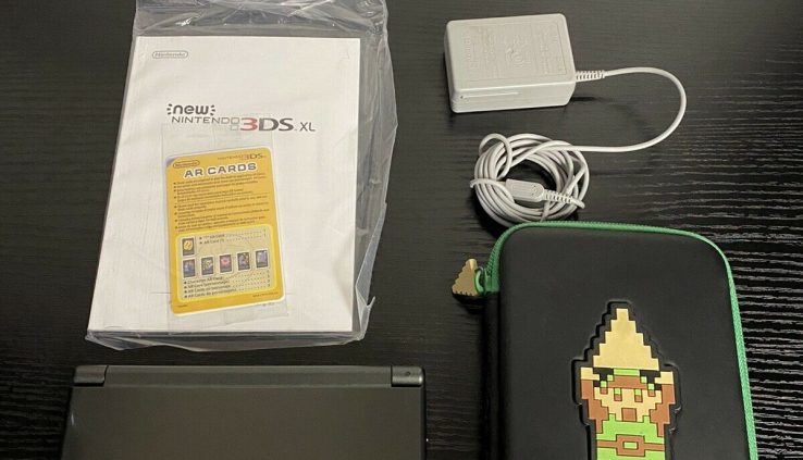 Nintendo New 3DS XL 4GB Handheld System – Gloomy (involves AR cards