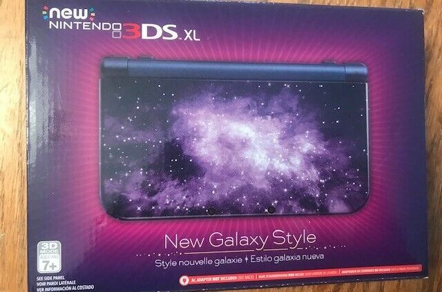 NINTENDO 3DS XL GALAXY STYLE HANDHELD PORTABLE GAMING CONSOLE BRAND NEW UNOPENED