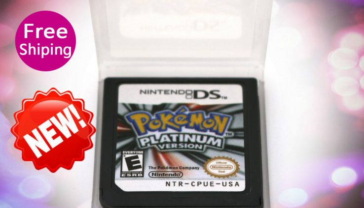 Pokemon:Platinum version (Nintendo DS,2009)Sport Handiest for Nintendo DS Lite TESTED