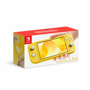 Nintendo Switch Lite Handheld Video Game Console – Yellow -(Ships Stout Like a flash)