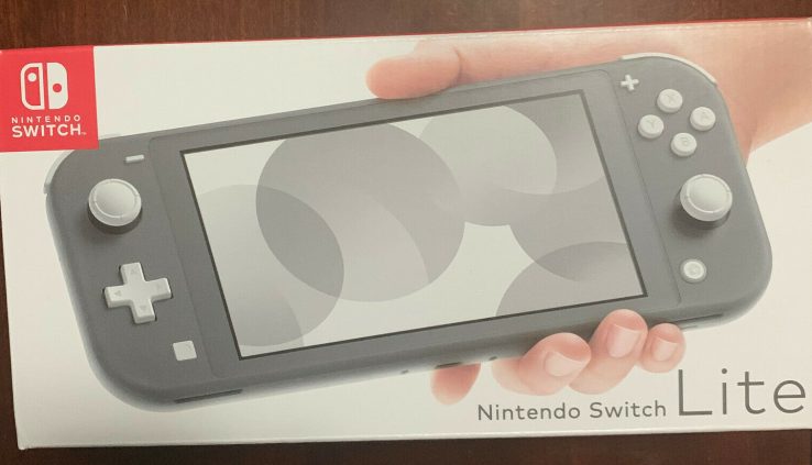 ~ Nintendo Swap Lite Grey ~ Handheld Video Game Console Grey NEW ~
