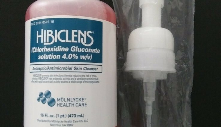 Molnlycke Smartly being Care Hibiclens Liquid Antiseptic 16 OuncesEntails Pump