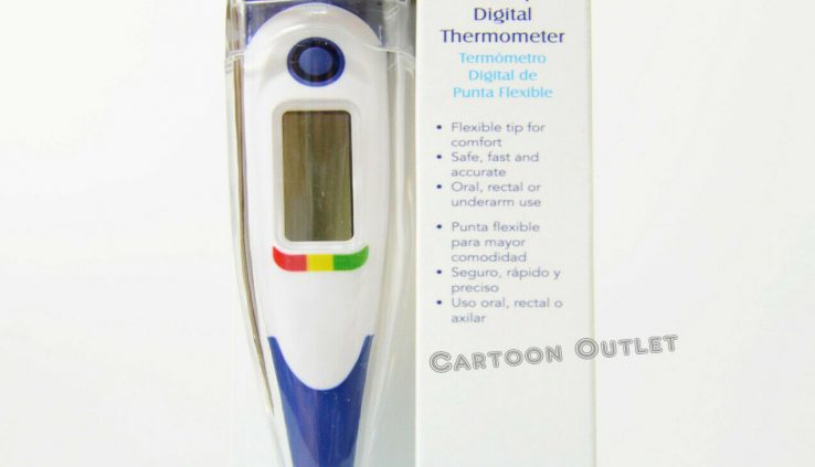 DIGITAL LCD THERMOMETER ADULT BODY BABY KIDS MEDICAL FLEXIBLE ORAL TEMPERATURE