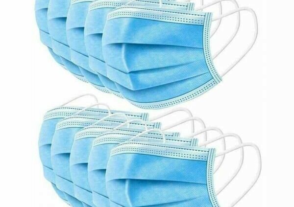 10 Pack Face Hide 3PLY Disposable Surgical Clinical Dental Respirator Merit!