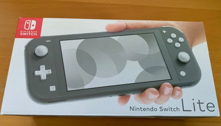 Nintendo Switch Lite Gray Gray Hand Held Console 32GB