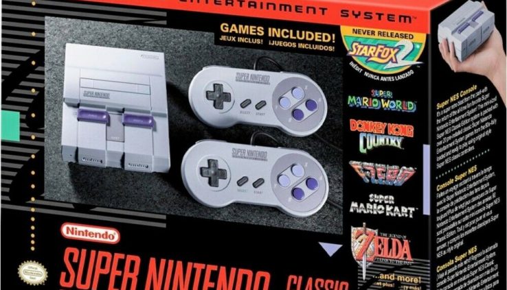 SNES Tall Nintendo Traditional Mini Leisure Gadget 21 Video games NEW