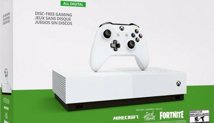 Microsoft Xbox One S All Digital Edition V2 1TB White Console(Test Description)