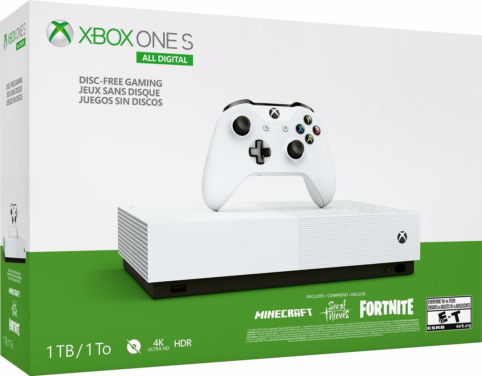 Что значит xbox one s all digital это