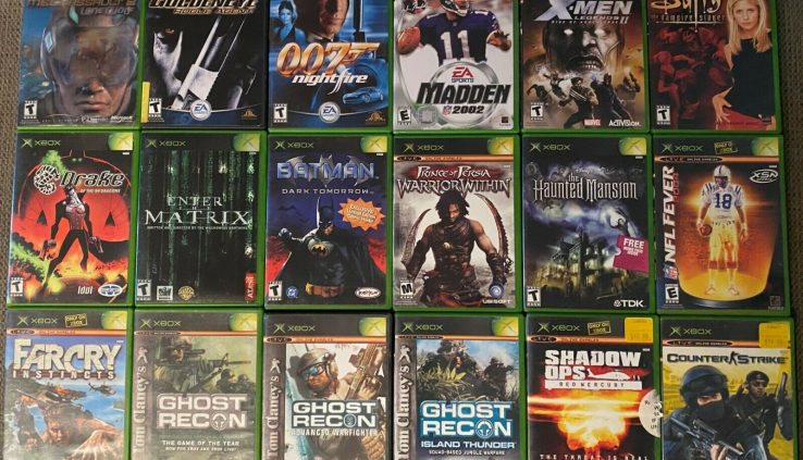 ORIGINAL XBOX GAMES!! Desire & Win Video Games!!! ***MINT***TESTED*** lot 3