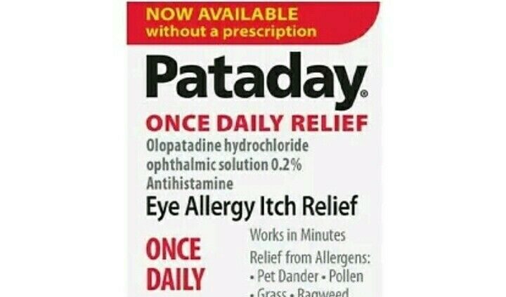 Pataday Once Daily Relief. Eye Allergy Itch Relief. .085fl oz