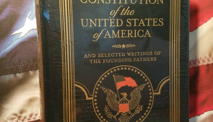 NEW SEALED Structure of the US of The United States & Varied Writings Bonded Leather USA
