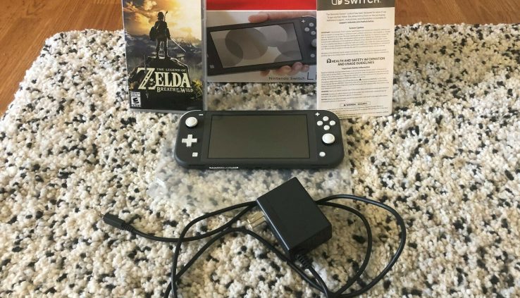 Nintendo Switch Lite – Grey & Zelda BOTW