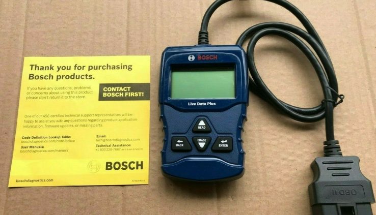 Bosch OBD 1100 OBD2 Automotive Scanner Code Instrument Reader With Stay Eng Recordsdata