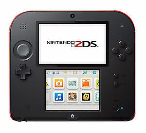 Nintendo 2DS Initiating Version Crimson Crimson Handheld Gadget