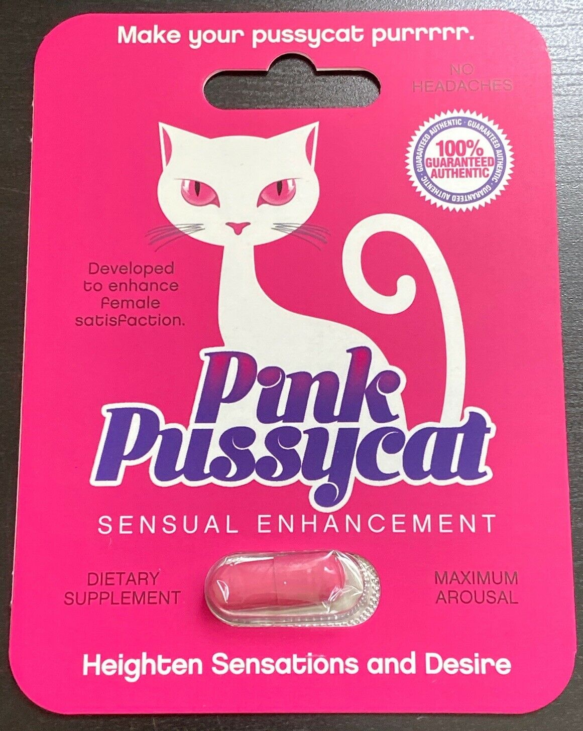 PINK PUSSYCAT Female Sensual Enhancement Pill 3000mg / Exquisite
