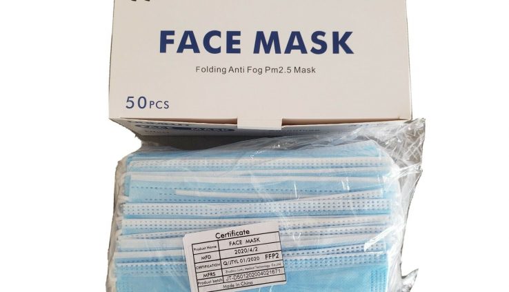 Face conceal 50 pcs – in stock rapidly ship by strategy of USPS (ship from USA)