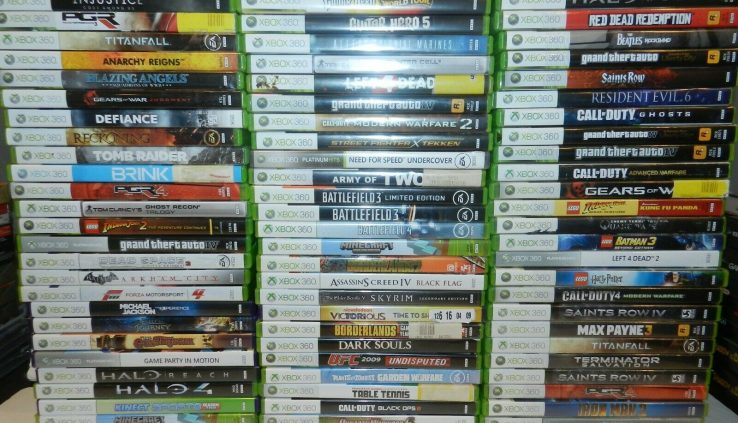 Microsoft Xbox 360 Games Full Stress-free You Preserve & Decide on Video Games Lot OEM