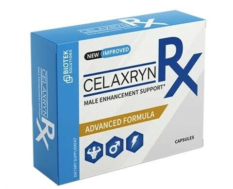 CELAXRYN RX Male Enhancement by Biotek Recommendations – 60caps -Testosterone Booster