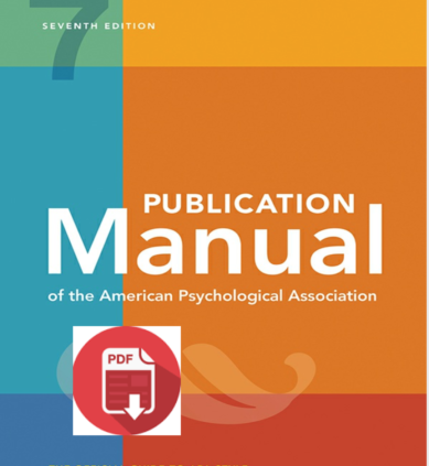 Newsletter Manual of the American Psychological Affiliation seventh edition (P.D.F)