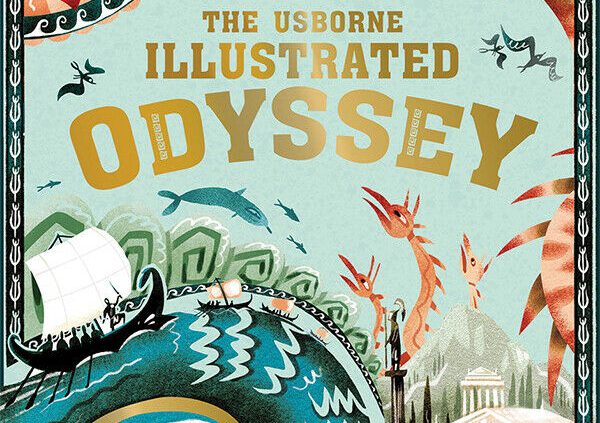 Usborne Illustrated Originals Illustrated Odyssey (IR) Paperback E book by Homer