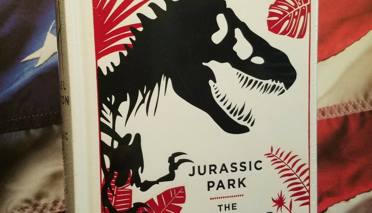 NEW SEALED Jurassic Park Michael Crichton Bonded Leather Collectible Hardcover