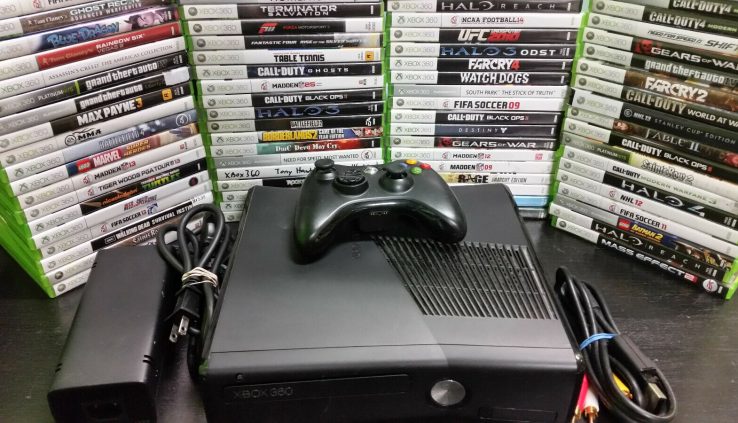 Xbox 360 Console Machine 4GB 250GB 320GB 500GB with video games TESTED