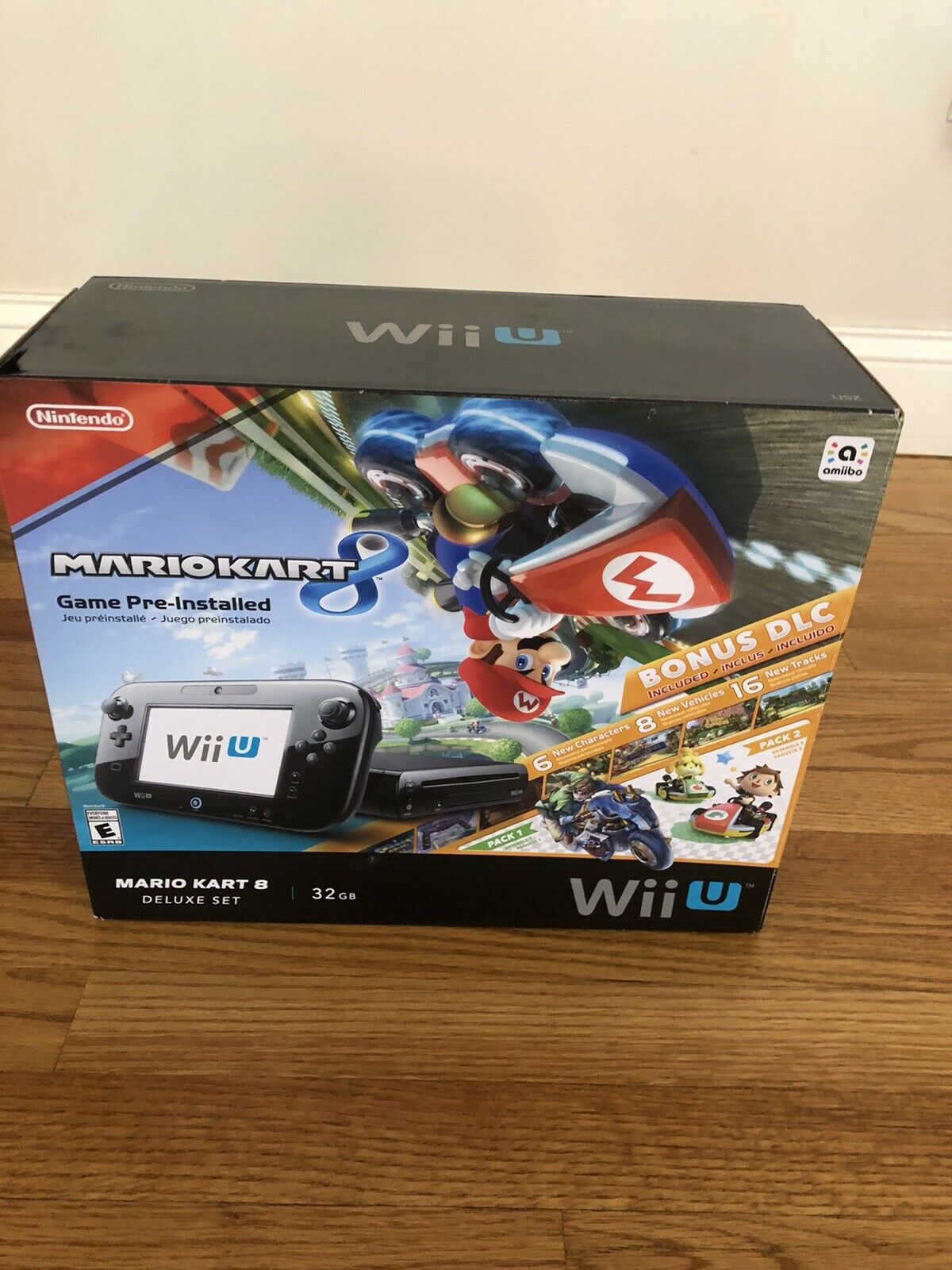 Nintendo Wii U 32gb Mario Kart 8 Deluxe Bundle Console And14 Extra Video Games Free Ship 1350