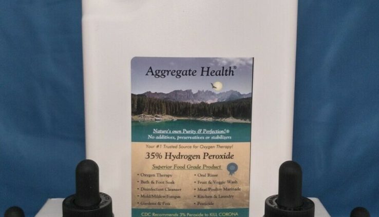 35% Meals Grade Hydrogen Peroxide – PACKAGE DEAL! – 36oz.