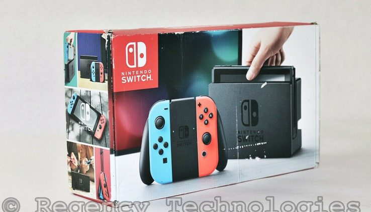 NINTENDO SWITCH GAMING CONSOLE | 32GB | HAC-001 | BLACK | NO JOY-CONS