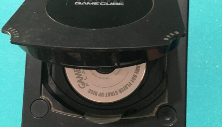 Nintendo GameCube Shadowy With Gameboy Participant and Disc DOL-001