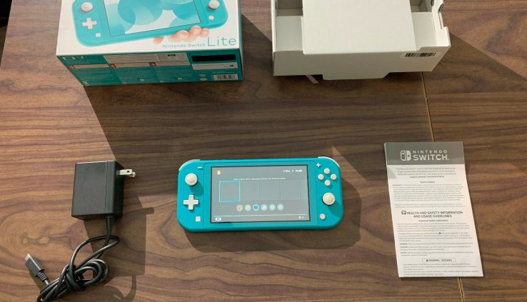 Nintendo Switch Lite (Turquoise) System — Examined —