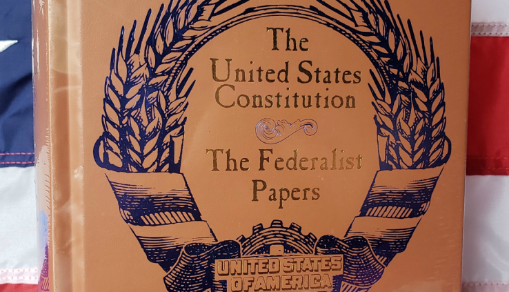 NEW SEALED U.S Constitution The Federalist Papers Bonded Leather-primarily based mostly Hardcover