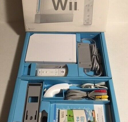 Nintendo Wii Sports Version White Console – Total in Box CIB – Very most fascinating