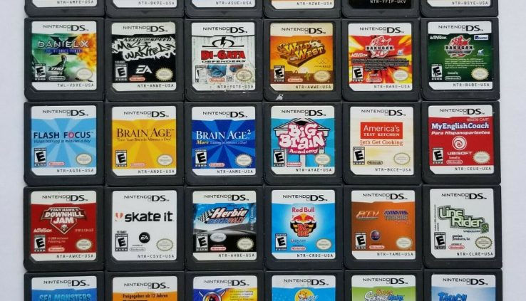 Nintendo DS Video games Cartridge Easiest