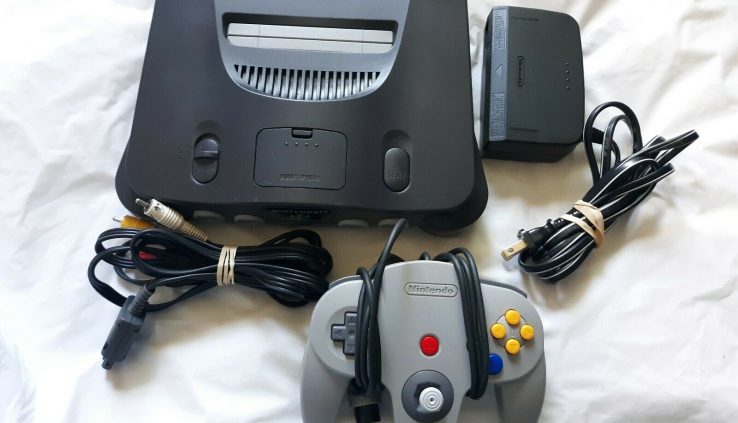 Nintendo 64 Video game machine N64 Murky Console With Controller Tested