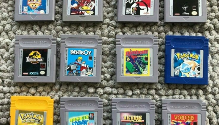 Recreation Boy Video games – Clutch Tested & Trim Gameboy Cartridges, costs fluctuate