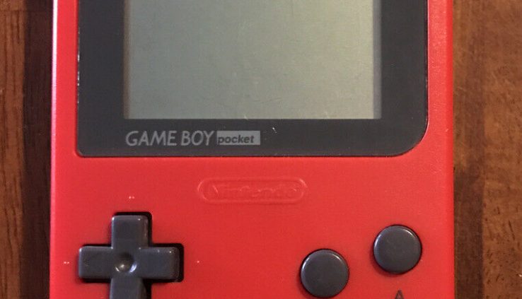 Nintendo Sport Boy Pocket Open Model Crimson Handheld System